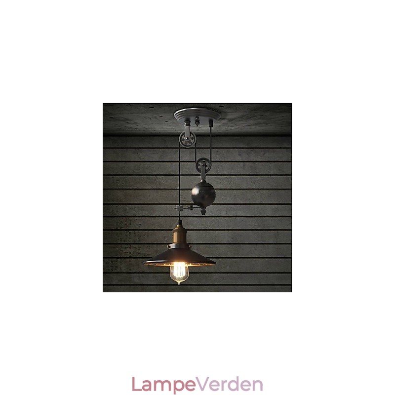 Pendellamper Rustic Lodge Vintage Retro Country Garage Metal