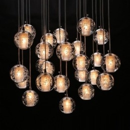 Creative Engineering Stage Meteorer Crystal Ball Pendel Light
