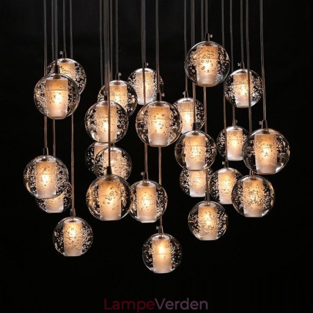 Creative Engineering Stage Meteorer Crystal Ball Pendel Light Creative Engineering Stage Meteorer Crystal Ball Pendel Light