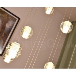 Creative Engineering Stage Meteorer Crystal Ball Pendel Light