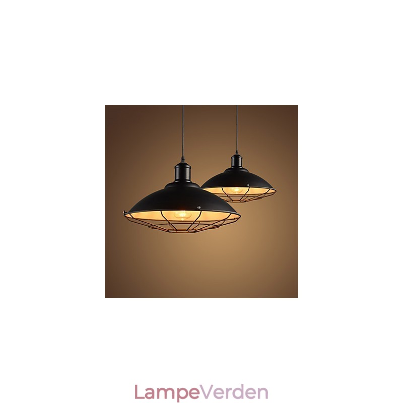 Retro Industriel Pendel Lysekrone