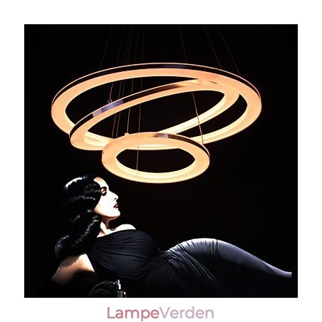 Moderne Pendel lys 3 Ringe Pendel akryl Moderne Pendel lys 3 Ringe Pendel akryl