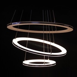 Moderne Pendel lys 3 Ringe Pendel akryl