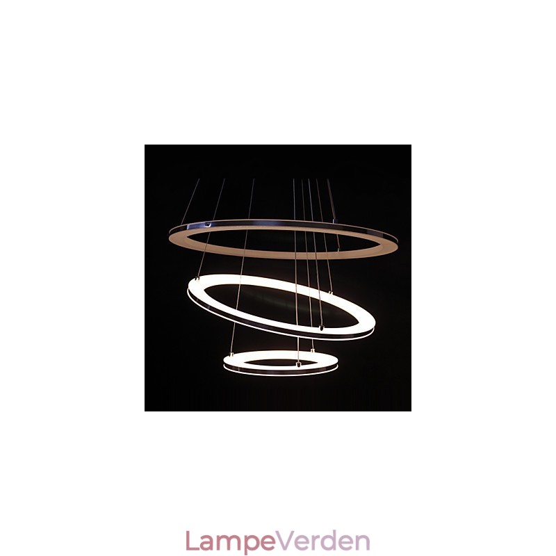 Moderne Pendel lys 3 Ringe Pendel akryl