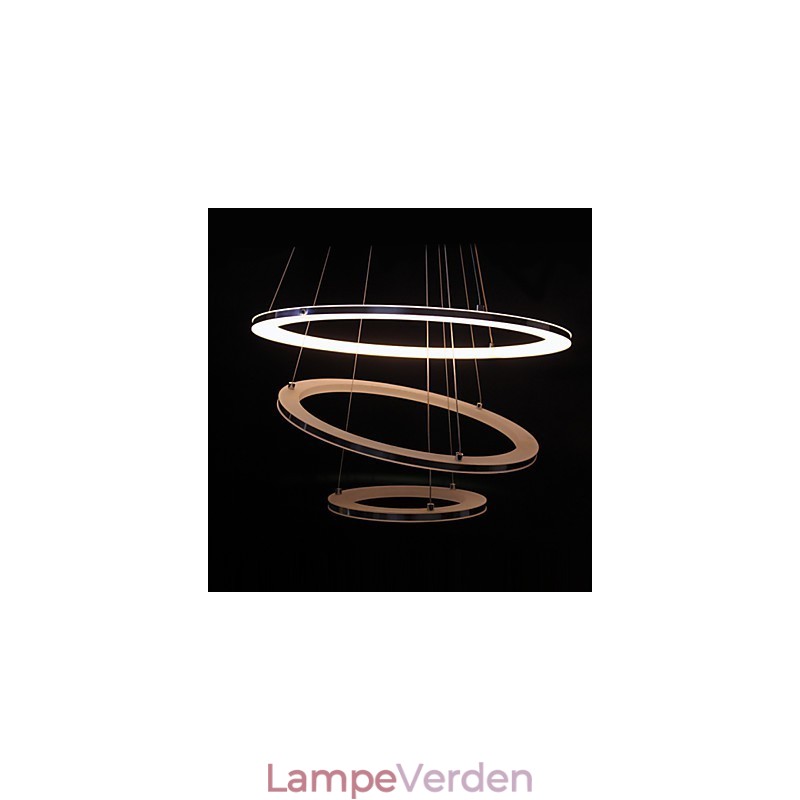 Moderne Pendel lys 3 Ringe Pendel akryl