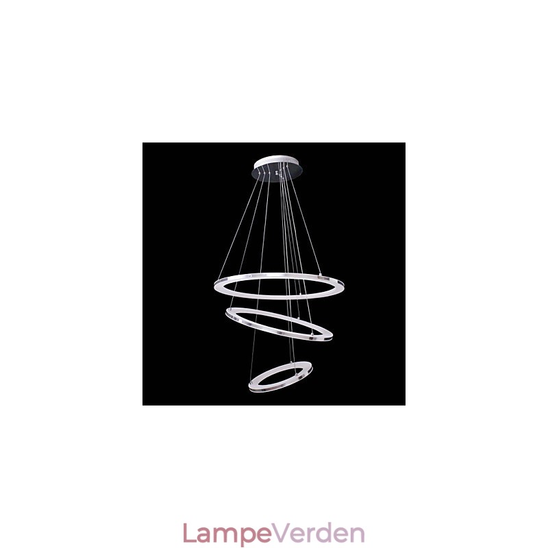 Moderne Pendel lys 3 Ringe Pendel akryl