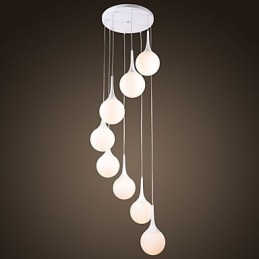 Moderne moderne Globe galvaniseret pendel