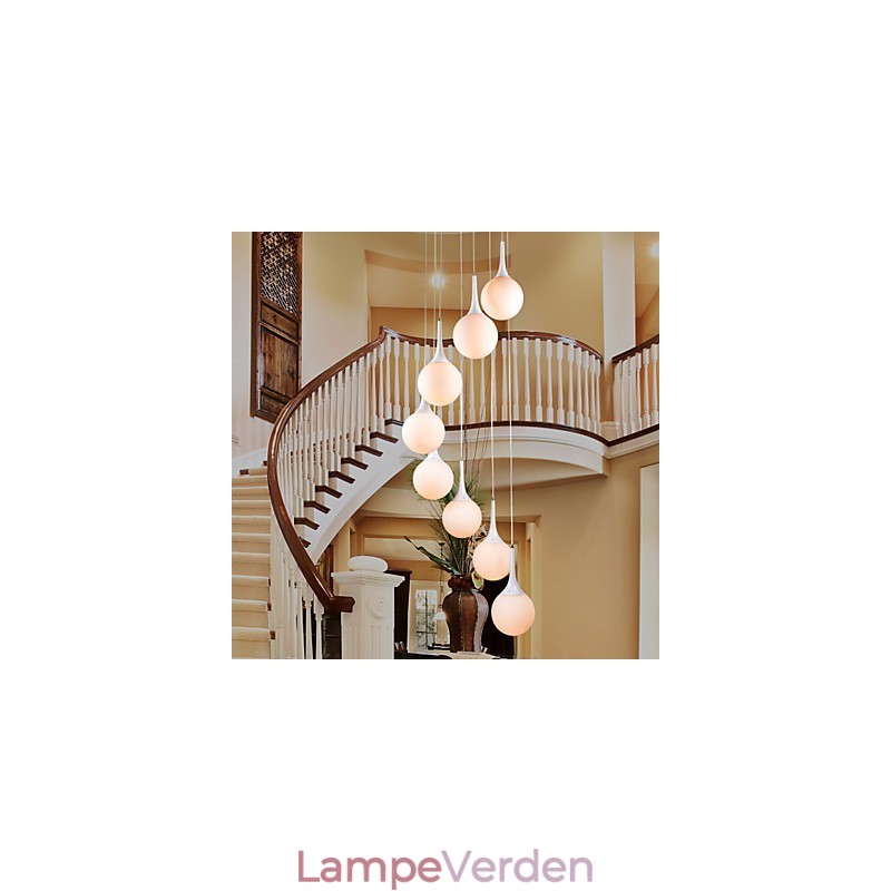 Moderne moderne Globe galvaniseret pendel