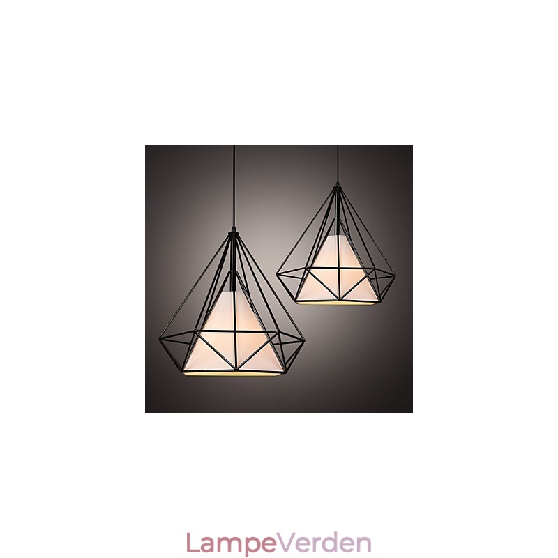 Loft Industriel Vind restaurering ældgamle måder Smedejern Lamper Lygter Fuglebur Lysekrone
