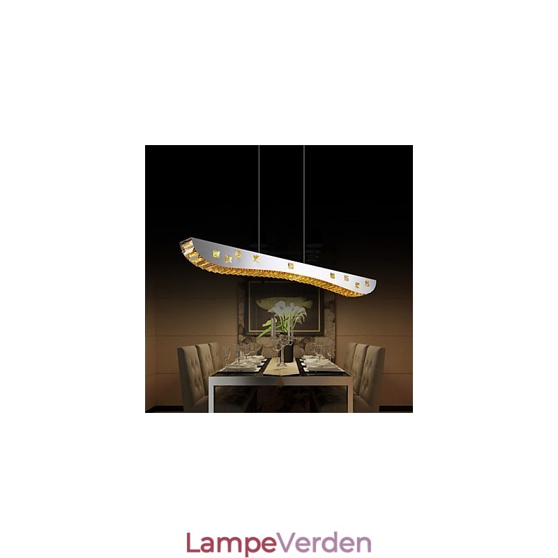 Krystal pendel krom metal pendel rav eller klar krystal