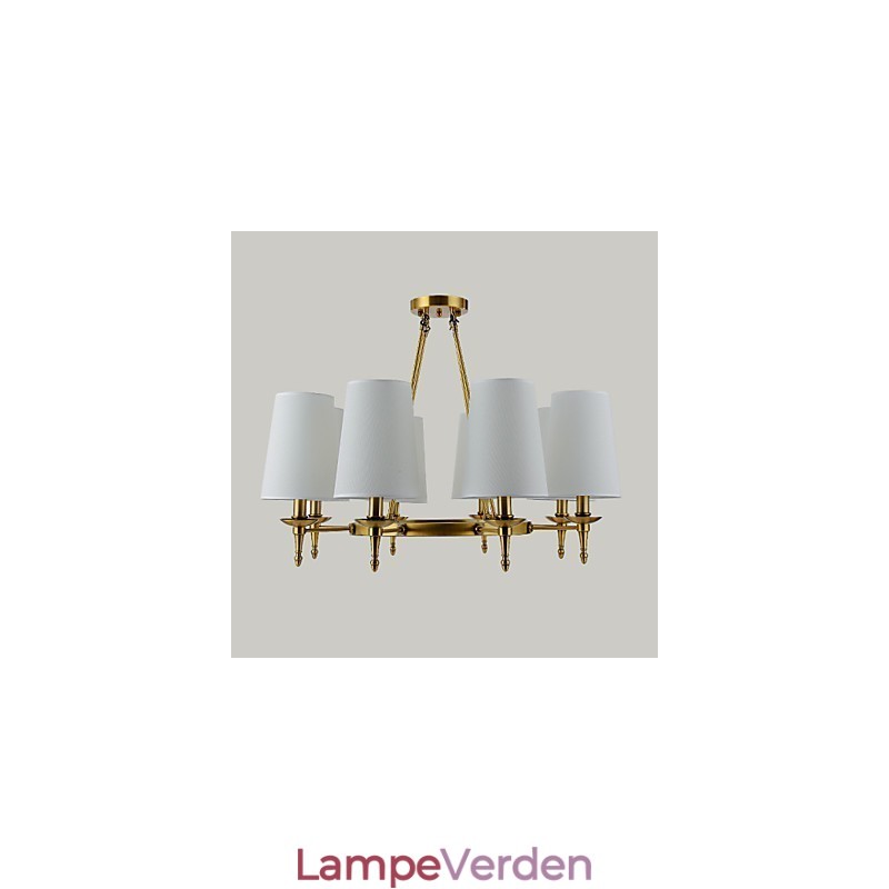 8 lys moderne moderne dekorativt design pendel-familie