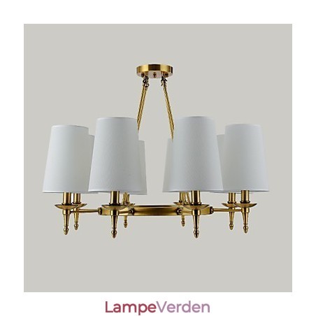 8 lys moderne moderne dekorativt design pendel-familie