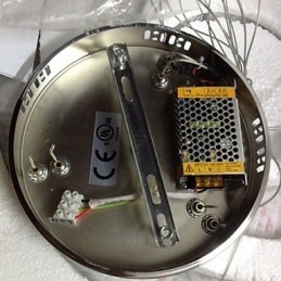 Krystal Pendel Loftsbelysning Klar Krystal Runde 4 Ringe 40CM 60CM 80CM Kilde Armaturer