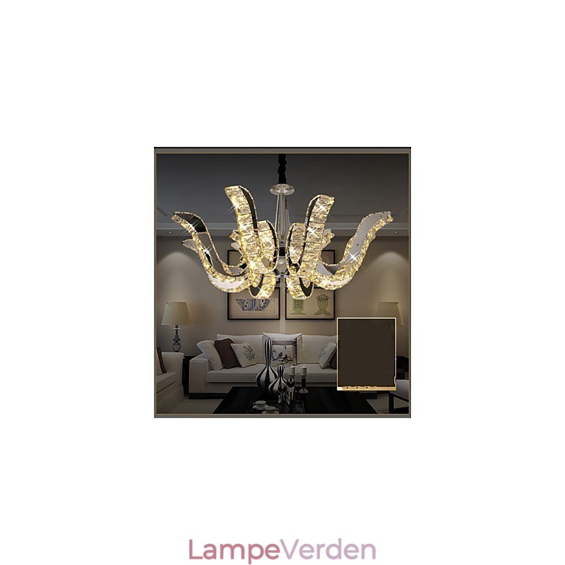 Krystallampe Moderne luksusstearinlys Krystalpendel