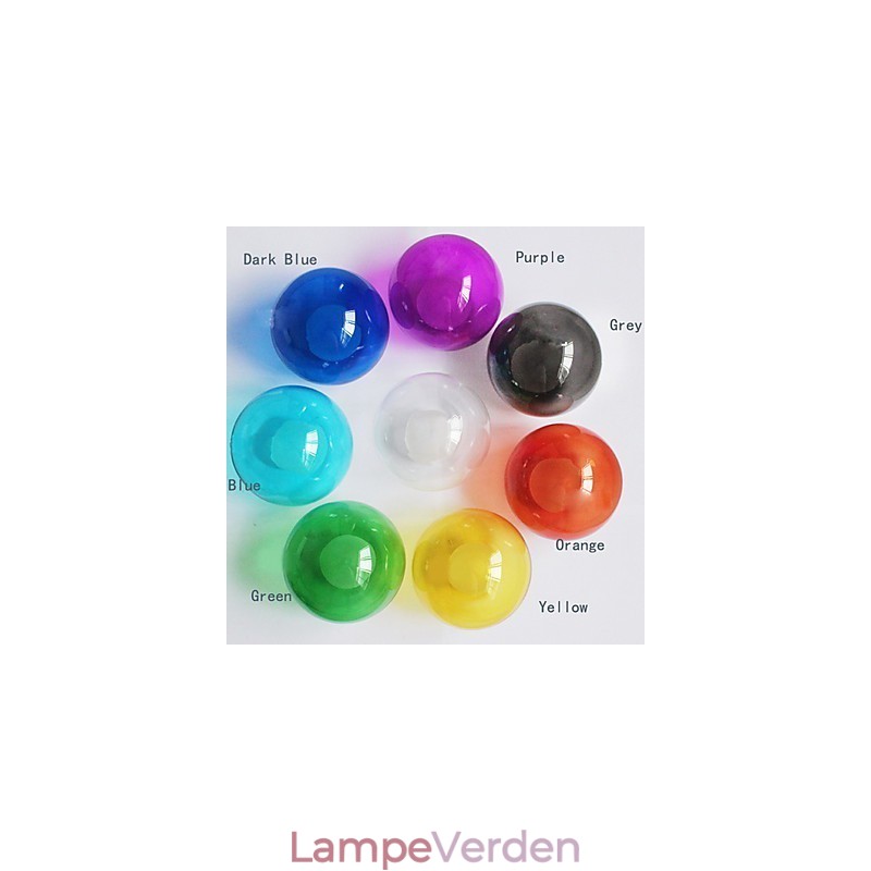 Moderne Bubble Globe farvet glas pendellampe med 19 lys
