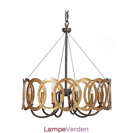 Traditionel klassisk guld metal lysekrone