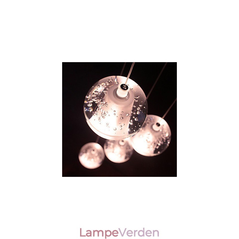 Moderne Pendel Pendel Lamper G4 Retroifit Forkromet Krystal til trappelys