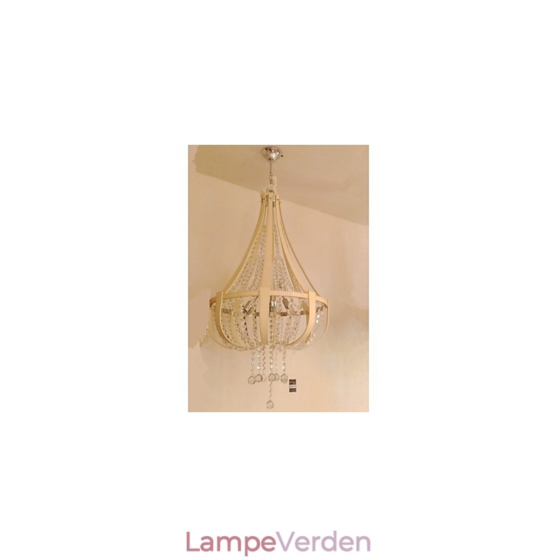 Post Modern Luksus Læder Krystal Creative Lron lysekrone