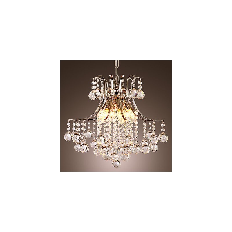Pendel Luxury Modern Crystal Living 6 lys