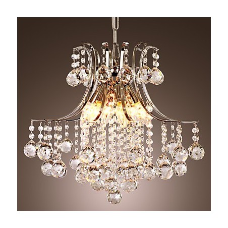 Pendel Luxury Modern Crystal Living 6 lys Pendel Luxury Modern Crystal Living 6 lys