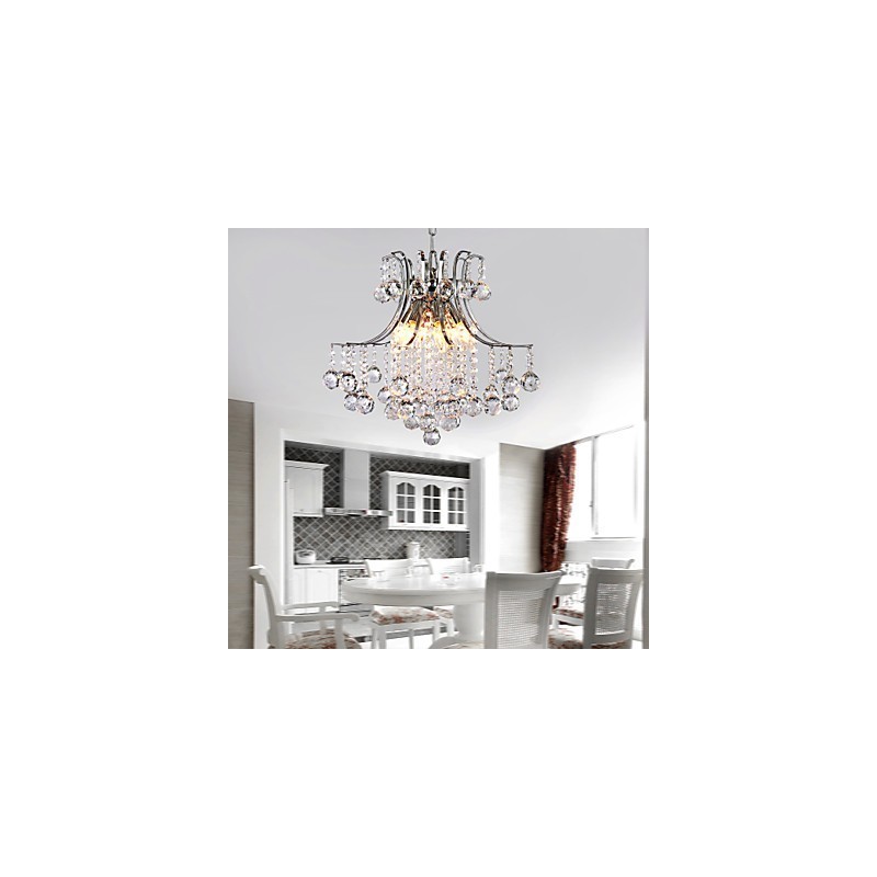 Pendel Luxury Modern Crystal Living 6 lys