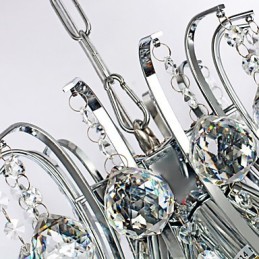 Pendel Luxury Modern Crystal Living 6 lys