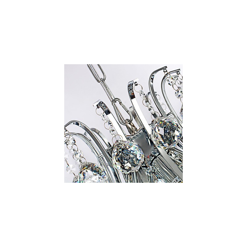 Pendel Luxury Modern Crystal Living 6 lys