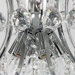 Pendel Luxury Modern Crystal Living 6 lys