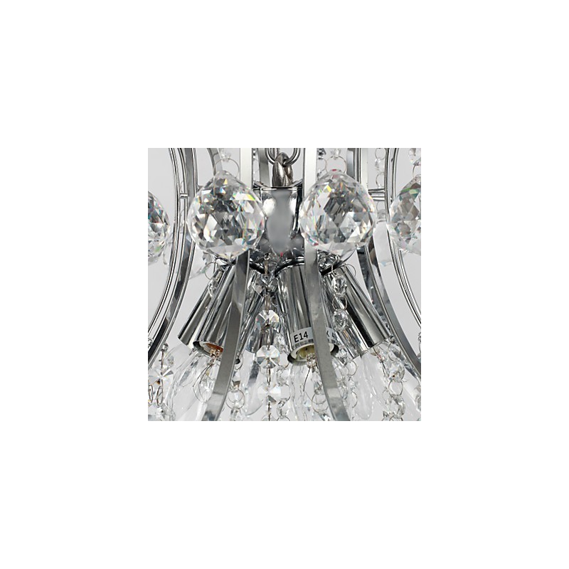 Pendel Luxury Modern Crystal Living 6 lys