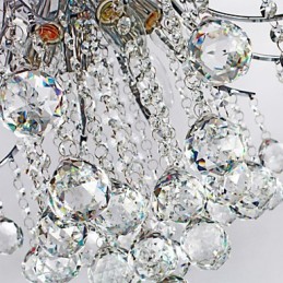 Pendel Luxury Modern Crystal Living 6 lys