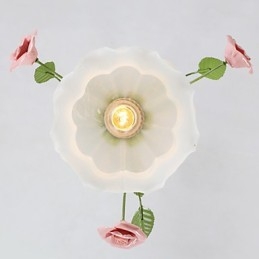 Valentinsdag Haveblomster og planter absorberer kuppellys