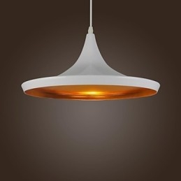 Moderne moderne landretro maleri pendellampe i metal