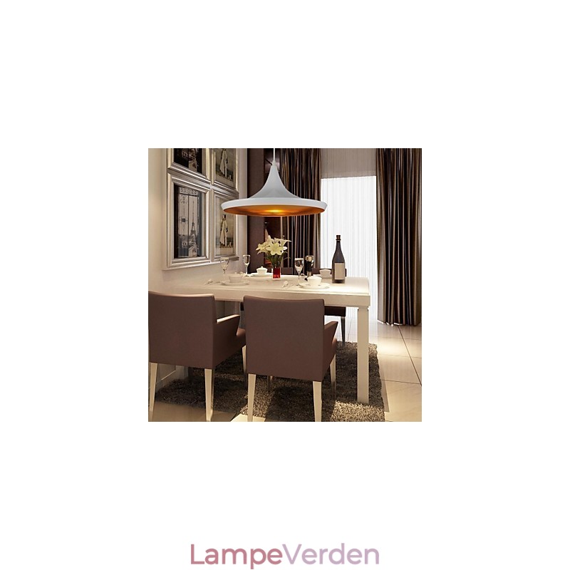 Moderne moderne landretro maleri pendellampe i metal