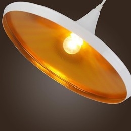 Moderne moderne landretro maleri pendellampe i metal