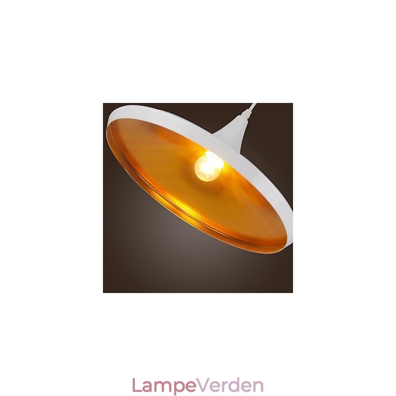 Moderne moderne landretro maleri pendellampe i metal