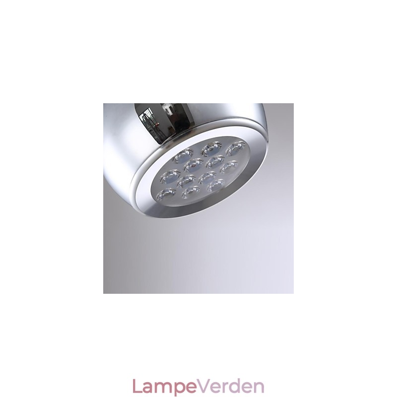 Moderne moderne globe galvaniseret metal pendellampe