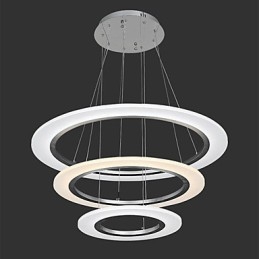 Akryl Pendel Lysekrone Loftsbelysning med DIY Shape