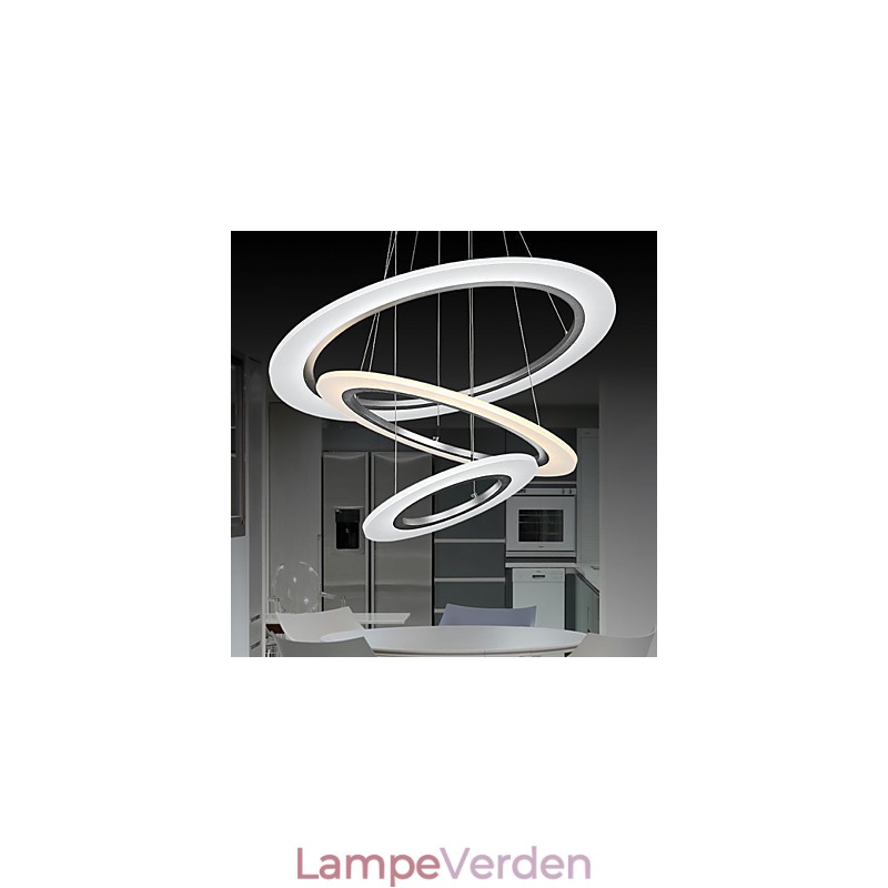 Akryl Pendel Lysekrone Loftsbelysning med DIY Shape