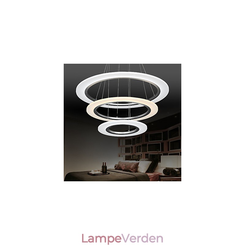 Akryl Pendel Lysekrone Loftsbelysning med DIY Shape