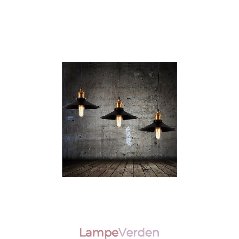 Europæisk stil Retro Klassisk Pendel Art Droplight Giv Pære Diameter 30CM