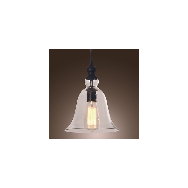 Traditionel klassisk vintage skål, elektrobelagt pendel i ministil