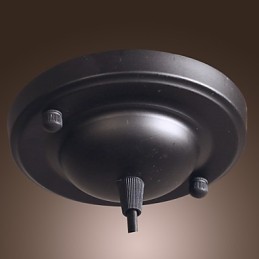 Traditionel klassisk vintage skål, elektrobelagt pendel i ministil