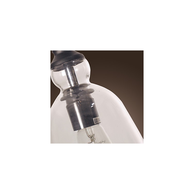 Traditionel klassisk vintage skål, elektrobelagt pendel i ministil