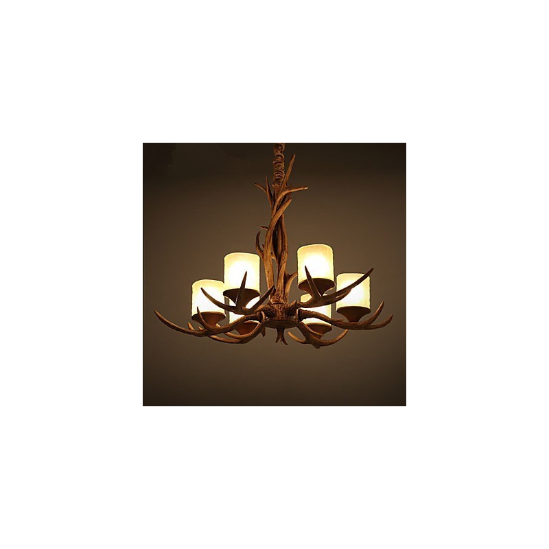 Lysekrone Pendel Light Vintage Resin