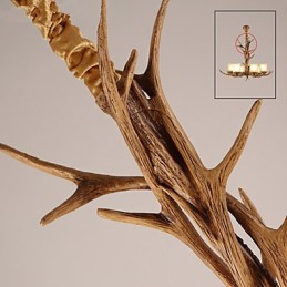 Lysekrone Pendel Light Vintage Resin