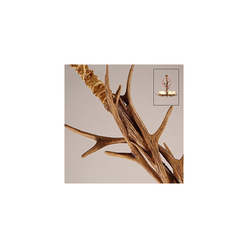 Lysekrone Pendel Light Vintage Resin