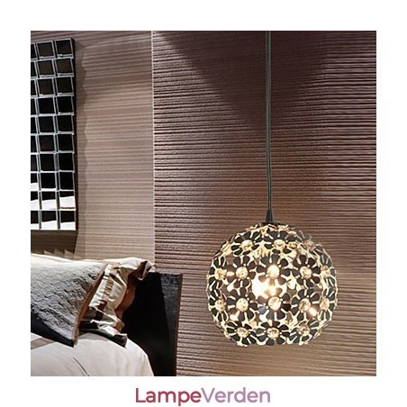 Moderne moderne Globe Crystal Mini Style galvaniseret pendel Moderne moderne Globe Crystal Mini Style galvaniseret pendel