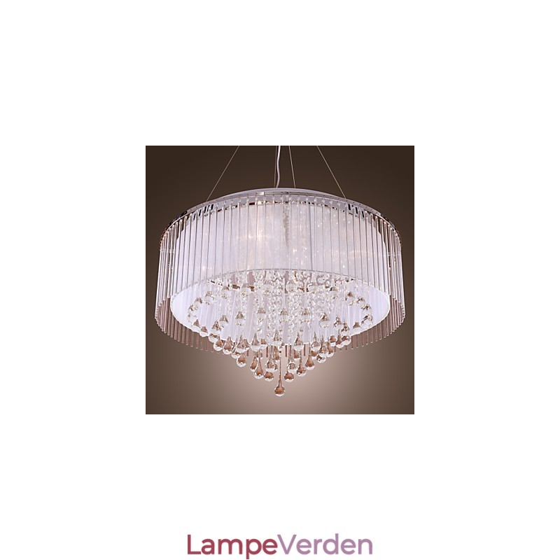 Moderne moderne tromle krystal galvaniseret pendel