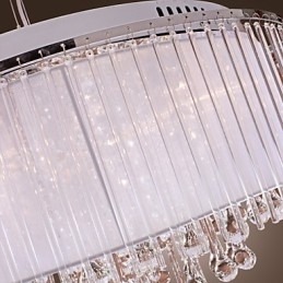 Moderne moderne tromle krystal galvaniseret pendel