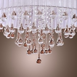 Moderne moderne tromle krystal galvaniseret pendel